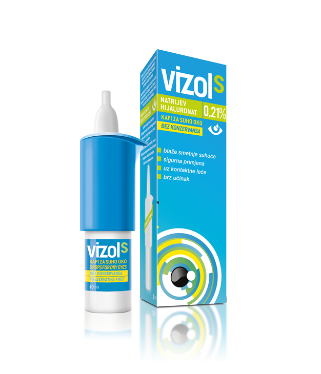 Vizol S 0,21% kapi za oči 10 ml