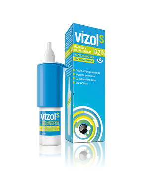 Vizol S 0,21% kapi za oči 10 ml