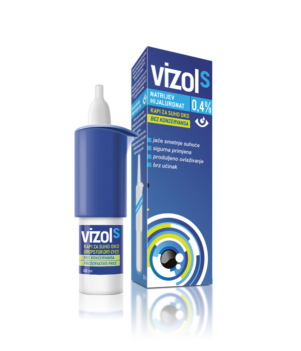 Vizol S 0,4 kapi za oči 10 ml