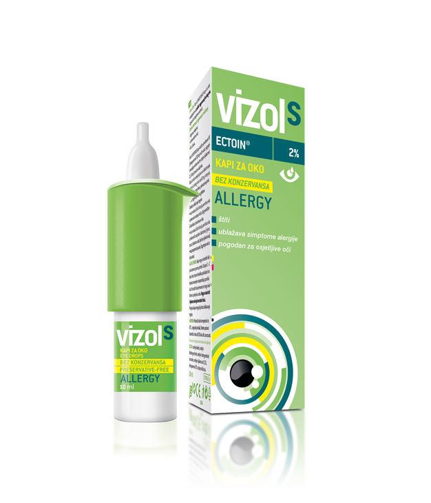 Vizol S Allergy kapi za oči 10 ml