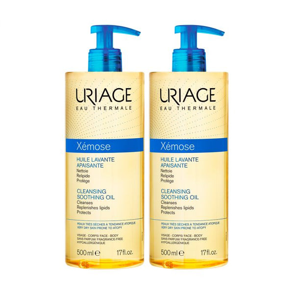Uriage Xemose ulje za tuširanje, 500ml 1+1