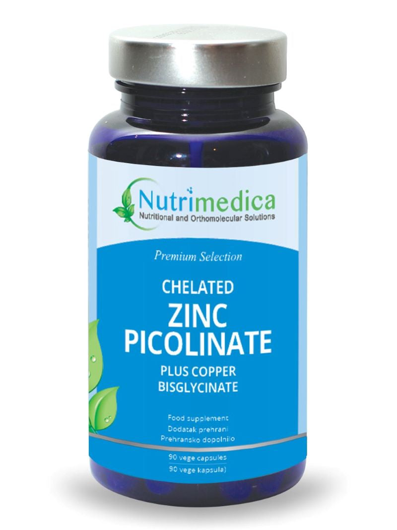 Nutrimedica Cink 30 mg+Bakar 1 mg 90 kapsula