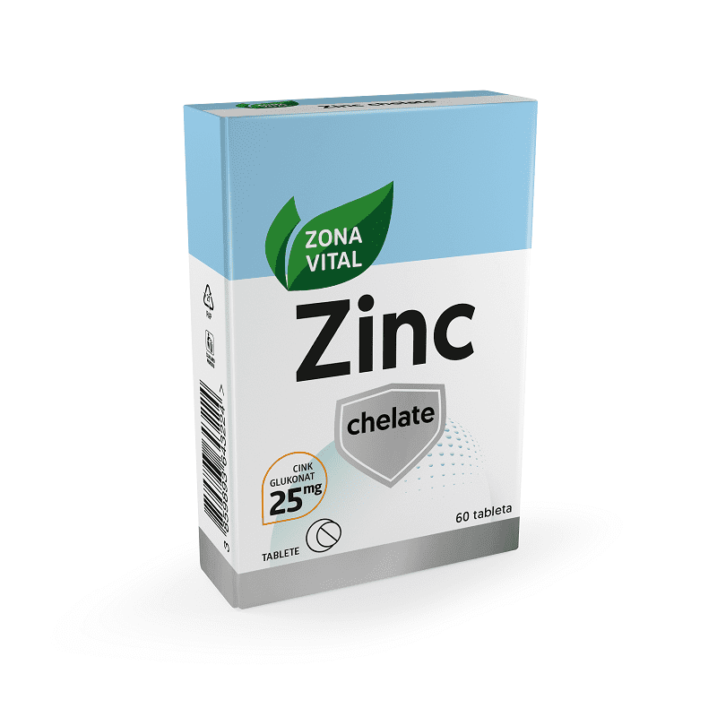 Zona Vital Zinc Chelate 60 tableta